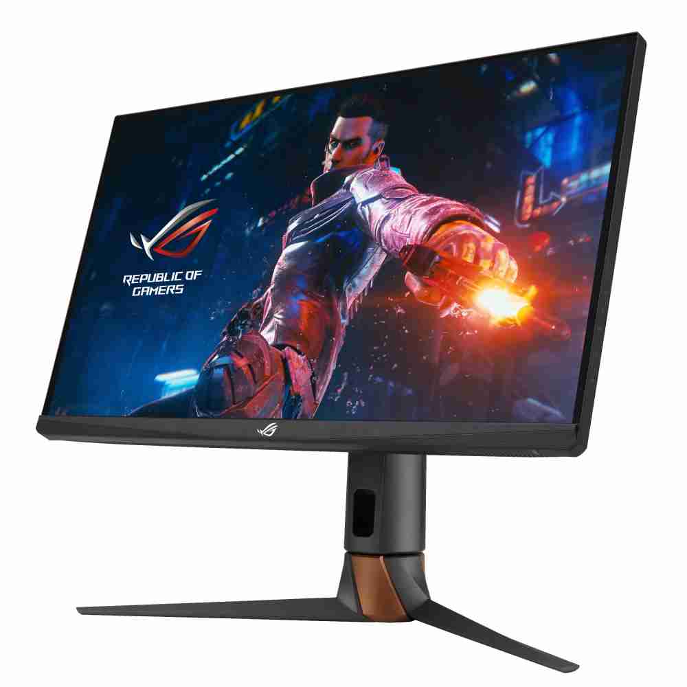 华硕ASUS ROG Swift 360Hz PG27AQN，，，，采用尊龙集团全新可支持ULMB2技术的高阶电竞显示器，，为电竞玩家打造突破以往的急速游戏体验。。。（图片来源：ASUS提供）